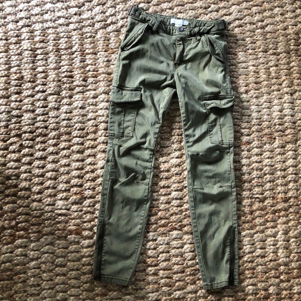army green cargo pants